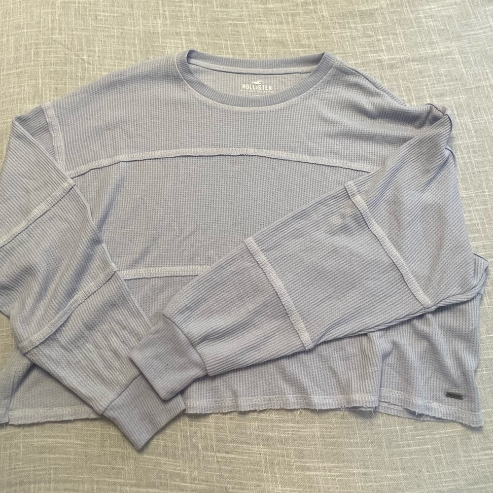 Hollister Light Blue Baggy Blouse